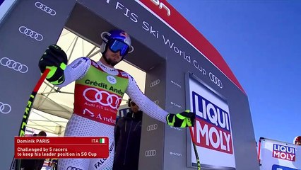 Ski Alpin - Dominik Paris remporte le Super G de Soldeu et le Globe de Cristal de la spécialité