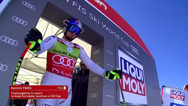 Ski Alpin - Dominik Paris remporte le Super G de Soldeu et le Globe de Cristal de la spécialité