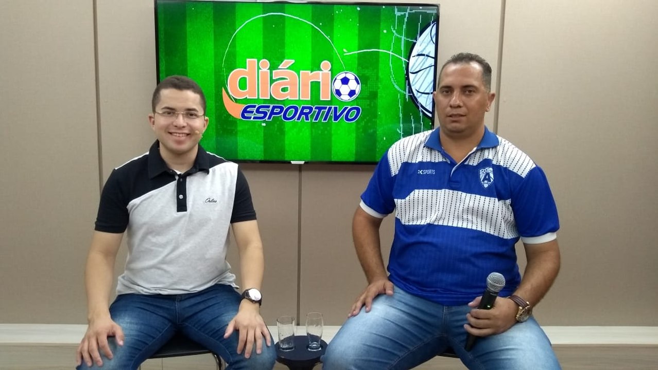 Diário Esportivo recebe o técnico Ederson Araújo