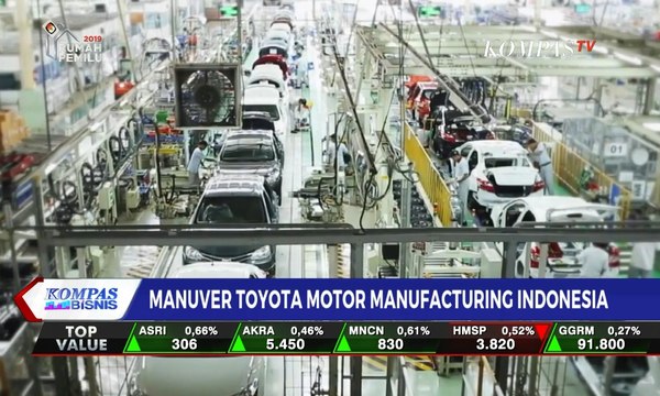 Manuver Toyota Motor Manufacturing Indonesia di Saat Pasar Serba Sulit