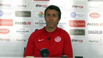 Bülent Korkmaz: 'Ligin ikinci yarısına istediğimiz gibi başlayamadık' - ANTALYA