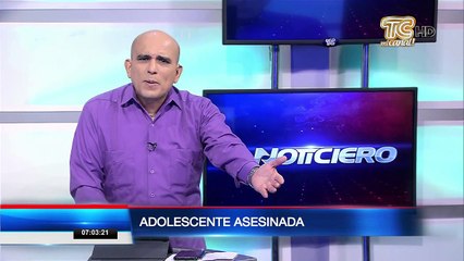 Adolescente asesinada en el sur de Guayaquil
