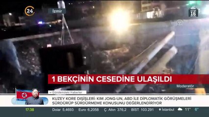 İzmir'de inşaatta göçük