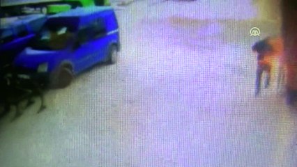 Sobayı yakmak isterken bir anda alev alması kameraya yansıdı - GAZİANTEP