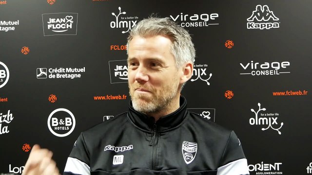 Le point presse de Mickaël Landreau avant Lorient-Brest 18-19