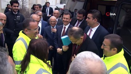 AK Partili Özhaseki, Gerede’den gelen memba suyunun vanasını açtı