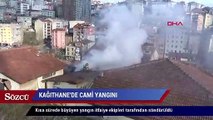 Kağıthane’de cami yangını!