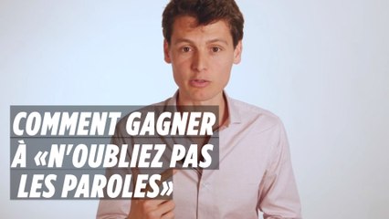Voici comment gagner à « N'oubliez pas les paroles »