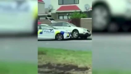 The moment Christchurch mass shooting suspect is arrested by police