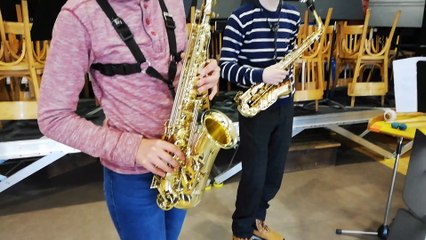 Moûtiers | Margaux, jeune saxophoniste, participe à un concours national