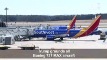 Trump announces plan to ground all Boeing 737 MAX planes