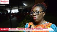 Grève des enseignants : Les parents d’élèves du Lycée Sainte Marie de Cocody réclament la reprise effective des cours