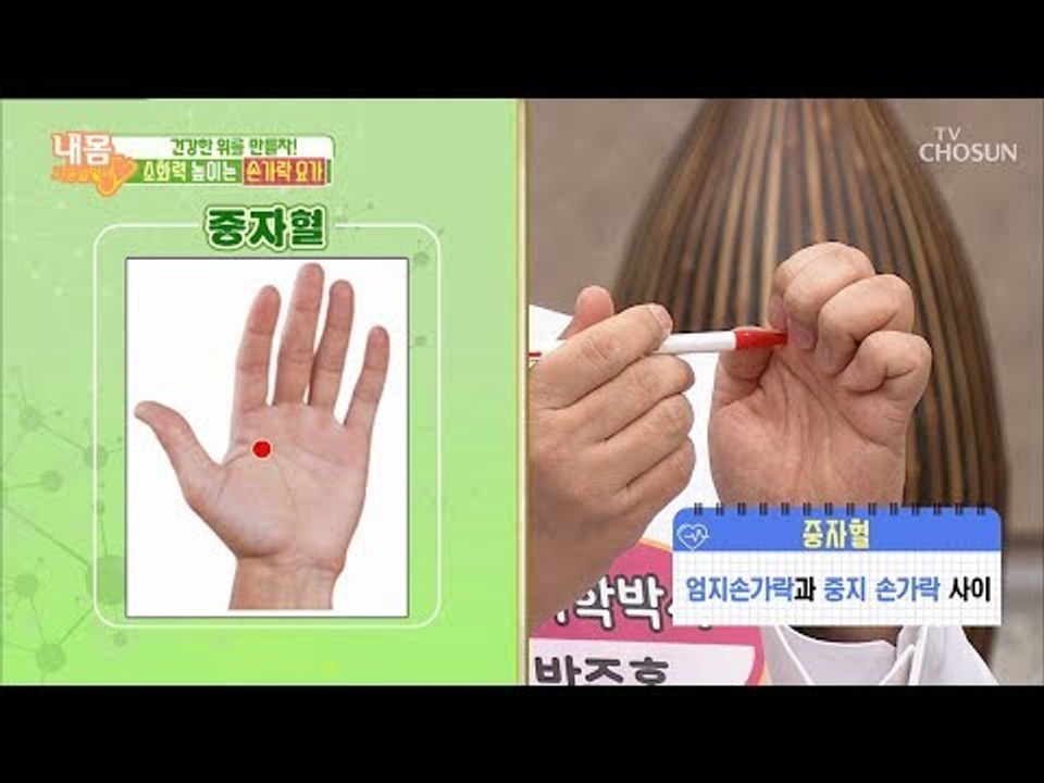 건강한 위 만드는 소화력 튼튼 손가락 요가! [내 몸 사용설명서] 239회 20190215
