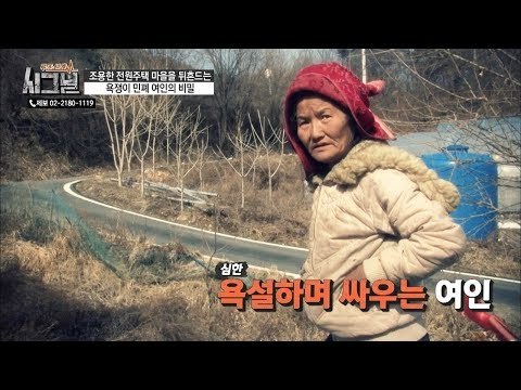 전원주택 마을에 사는 욕쟁이 여인의 실체?! [시그널] 64회 20190310