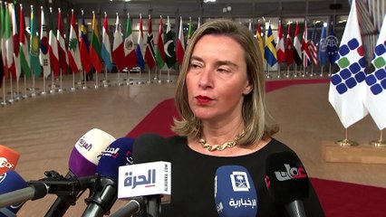 Mogherini: 'Türkiye'deki Suriyeliler için 1,5 milyar avroyu aktaracağız' - BRÜKSEL