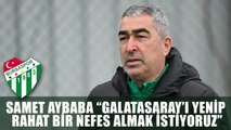 Teknik Direktörümüz Samet Aybaba Galatasaray Maçı Öncesi Basın Toplantısı Düzenliyor