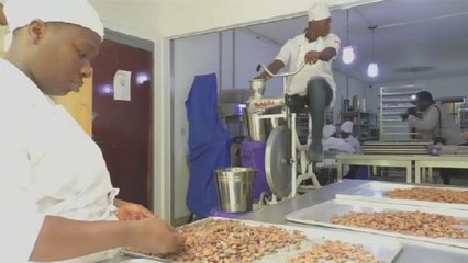 Entrepreneur uses bicycle to make organic chocolate
