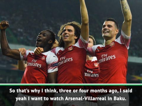 I want an Arsenal - Villarreal final - Pires