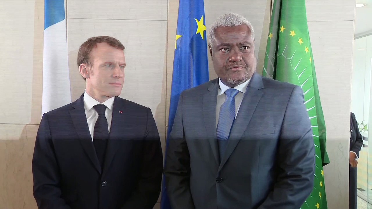 Déclaration avec M. Moussa Faki Mahamat, président de la Commision de l'Union Africaine