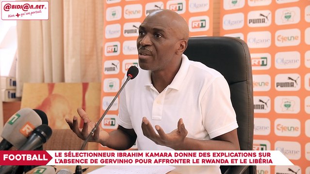 Eliminatoires CAN 2019 : Le sélectionneur Ibrahim Kamara donne des explications sur l’absence de Gervinho pour affronter le Rwanda et le Libéria