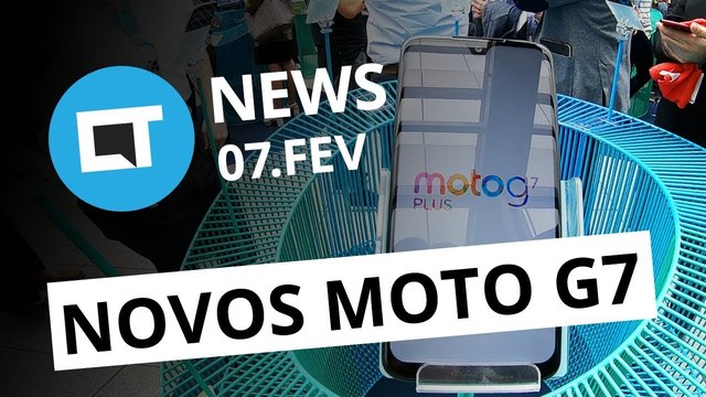 Novos Moto G7 anunciados; Kindle Paperwhite à prova d'água no Brasil e+[CT News]