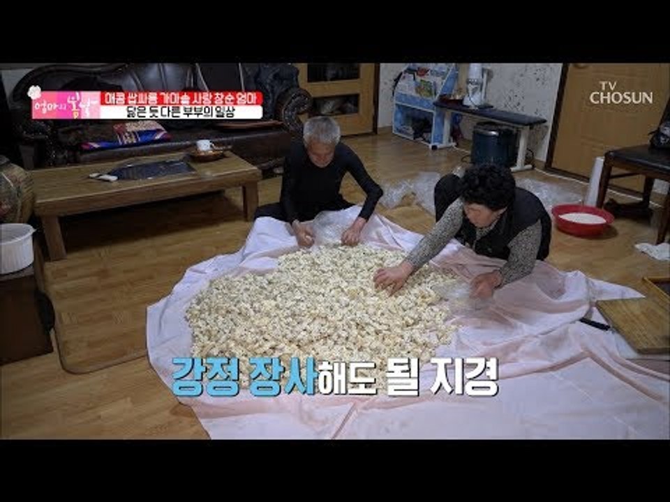 좋아하는 강정 등장에 발 벗고 나선 남편! [엄마의 봄날] 182회 20190310