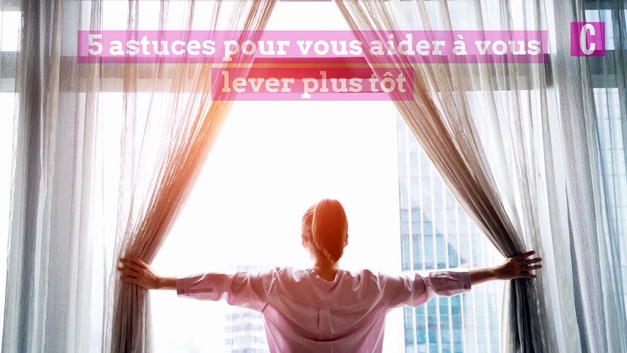 5 astuces pour réussir à se lever plus tôt