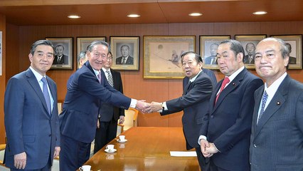 허창수 회장, 일 자민당 간사장 면담...한일 갈등 해소 논의 / YTN