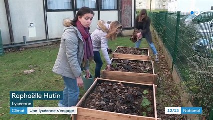 Climat : une lycéenne s'engage