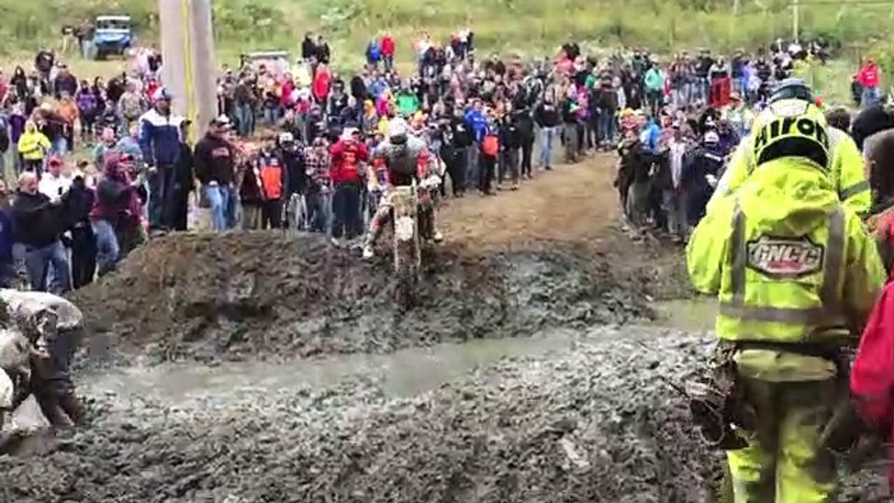 Mud Hole vs motorcycle