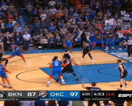 كرة سلة: ان بي اي: أفضل 3 لقطات: هاردن يتألّق في الثلاثيات.. لوني يتابع رمية كوري ويسجلها سلة ساحقة مذهلة