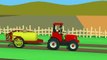 Farm work story - The tractor is spraying the field | Cartoons Tractor - work in the Field Spraying