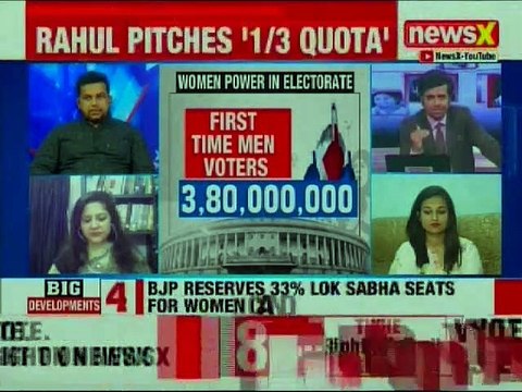 Lok Sabha Polls 2019: India's 50% Minority, BJP Reserves 33% Lok Sabha Seats for Women Candidates