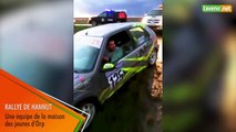 L'Avenir - Rallye de Hannut : la voiture des jeunes de Orp en fâcheuse posture