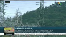 teleSUR Noticias: Se restablece energía eléctrica al 100% en Venezuela