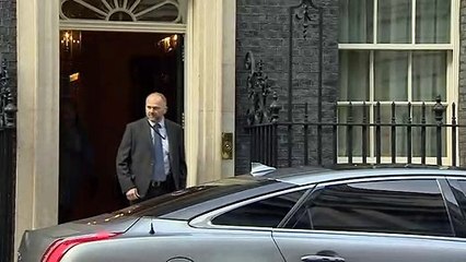 Theresa May leaves Number 10 for Article 50 vote