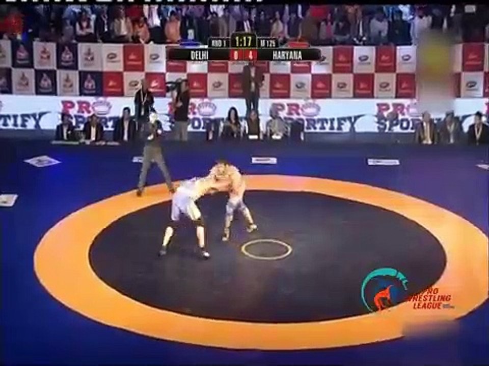 Pro Wrestling League 2015_ Krishan Kumar Vs Hitender-12th Dec _ Dilli Veer Vs Ha