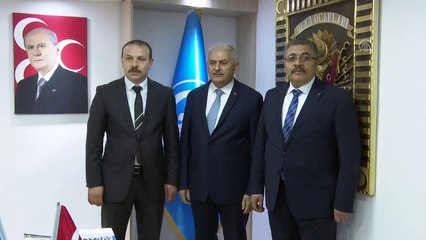 Yıldırım, MHP Sultangazi İlçe Başkanlığını ziyaret etti - İSTANBUL