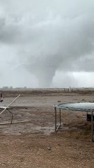 New Mexico Tornado Approaches