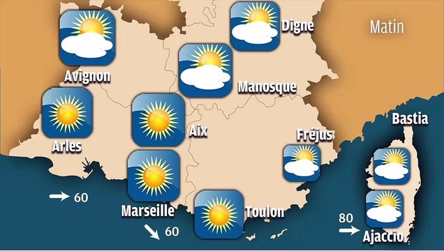 Météo en Provence : toujours du soleil et du mistral
