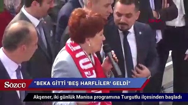 Akşener: Beka gitti ‘beş harfliler’ geldi