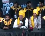 PWL 3 Day 10: Punjab Royal's Wrestlers briefing the media after victory against