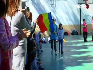 Inauguración juegos olímpicos - Erasmus+ - Divino Maestro Baza