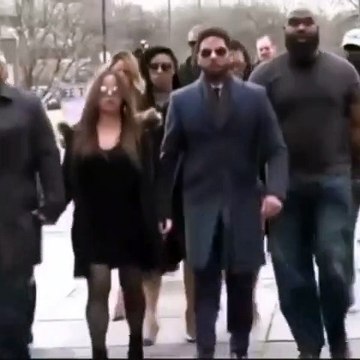 Jussie Smollett arrived in court to plead not guilty