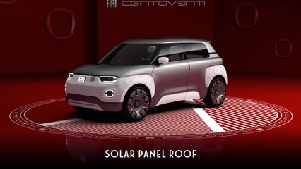 Fiat Concept Centoventi (Toit solaire)