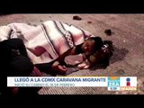 Llega a la CDMX otra Caravana de migrantes centroamericanos | Noticias con Francisco Zea