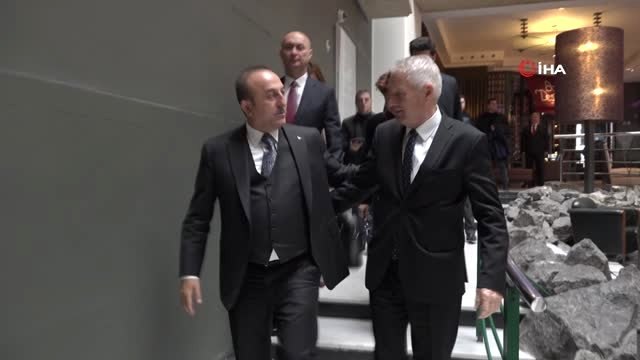 Bakan Çavuşoğlu Avrupa Konseyi Genel Sekreteri Jagland ile Görüştü
