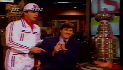 1992 Super Dave "Crashes" Mario Lemieux Interview Clip