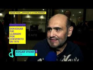 ¿Edgar Vivar apoyará económicamente a "La Chilindrina"? | De Primera Mano