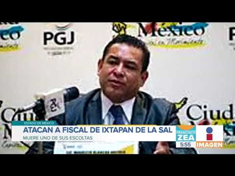 Emboscan a fiscal regional de Ixtapan de la Sal...